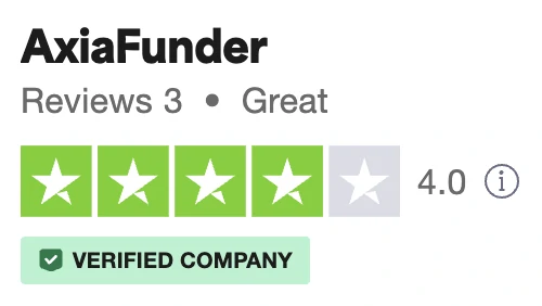 AxiaFunder Trustpilot reviews