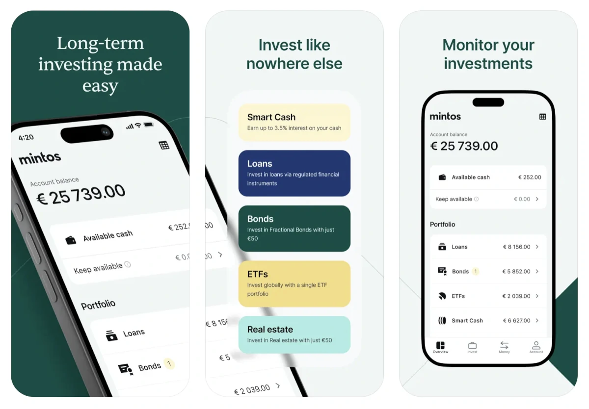 Mintos app