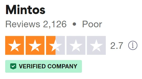 Mintos Trustpilot reviews