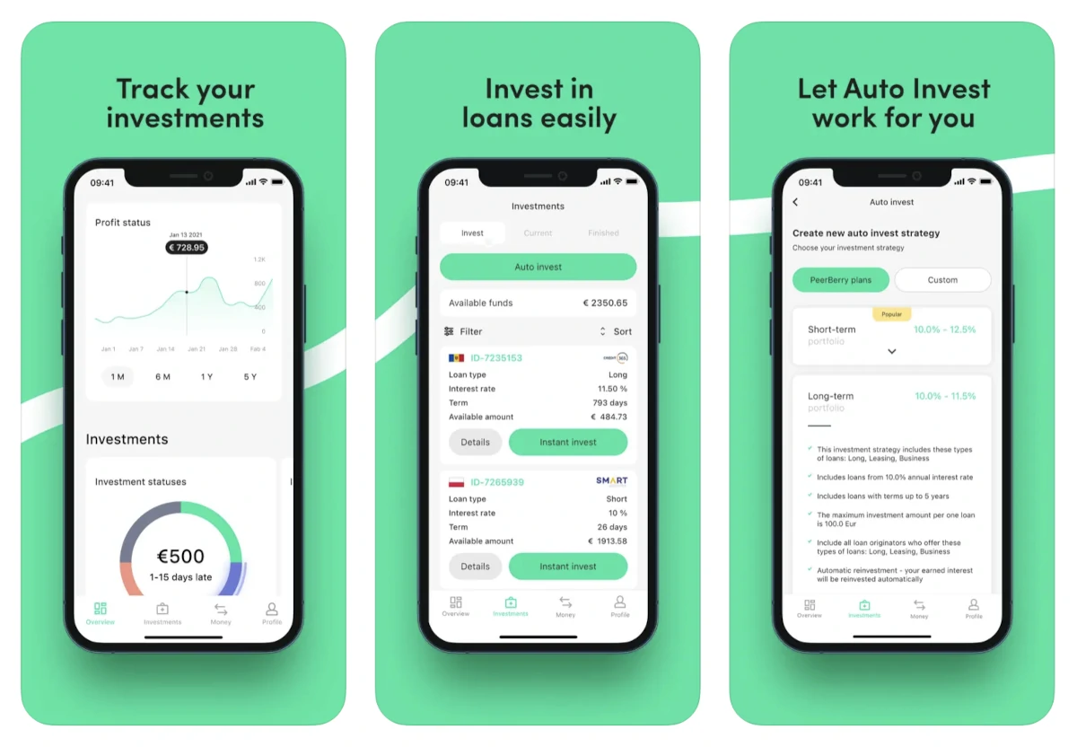 PeerBerry app